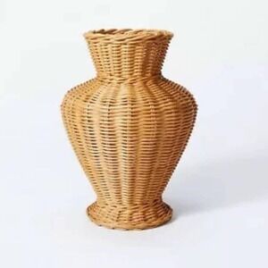 Light Woven Vase Rattan - Threshold Studio McGee, Target Spring 2022 NWT